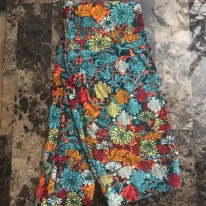 Lularoe One Size OS leggings New! Floral